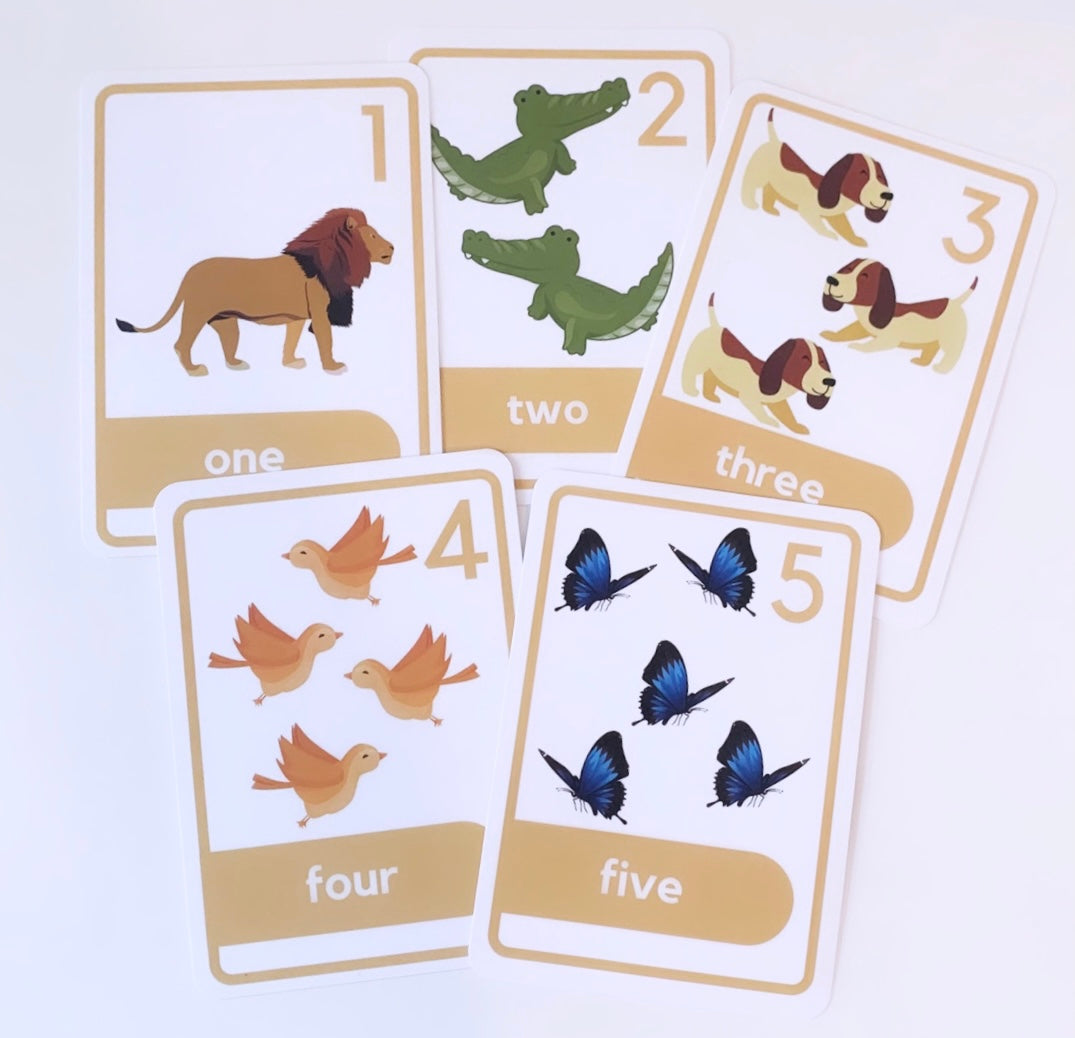 Numbers 1-10 Flashcards